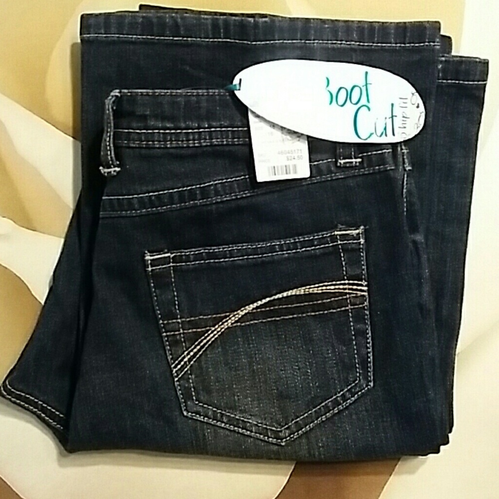 👖💕Justice💕boot cut hip for jeans